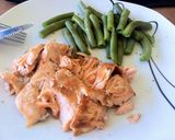 Foto del paso 3 de la receta Salmón con salsa de limón, jengibre y soja (al horno)