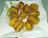 A picture of step 6 of Meat stuffed potato pakora.