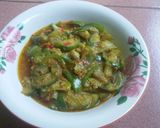 Foto langkah ke 4 dari resep Tumis Terong Hijau Bulat.