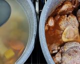 Foto del paso 8 de la receta: 🍷🍖 Estofado de osobuco al Malbec con verduras 🍖🍷 Estofado a la olla