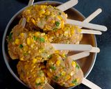 A picture of step 1 of Sweetcorn Lollipops / Sweetcorn Cutlets.