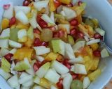 عکس مرحله 1 از دستور سالاد میوه