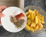 Ropogós steakburgonya recept fázis 1 fotója