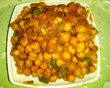 A picture of step 6 of Chana chilli recipe.