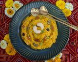 A picture of step 5 of Mango Kesari 🥭 Mother's Day special Mango Sheera 🥭 Special Celebration For Special Dessert.