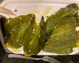 A picture of step 2 of Chicken Poblano Enchiladas with Green Sauce.