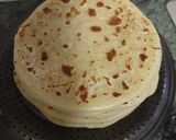 A picture of step 2 of Saffon stuff vedmi (puran poli).