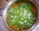 A picture of step 9 of Okra and egusi soup.