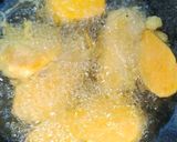 Gambar langkah 4 resipi Cucur keledek Goreng.