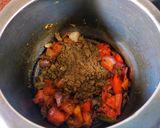 A picture of step 6 of Maharashtrian Tur Dal Amti.