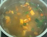 A picture of step 3 of Chickpeas soup (vegan).