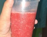 Foto langkah ke 4 dari resep Jus Strawberry No Sugar Endless.
