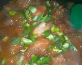 A picture of step 3 of Fried chicken in ketchup sauce.