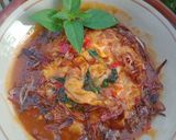 Foto langkah ke 7 dari resep Telur Ceplok Saus Seblak.