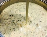 Házi sonkás, sajtos-tejszínes tészta, kakukkfűvel bolondítva recept fázis 5 fotója
