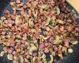 Spagetti gombás-baconos szósszal recept fázis 1 fotója
