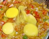 A picture of step 2 of Egg Bhurji (Indian-Style Scrambled Eggs).