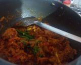 A picture of step 3 of Kadai mutton.