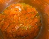 A picture of step 3 of Carrot Ginger Soup(insta pot).