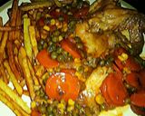 A picture of step 12 of Tex's Ez Wings Stew with Skinny Fries 🍟🍗🍲.