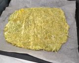 Foto del paso 4 de la receta: Pizza prosciutto de base de calabacín