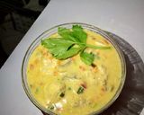 A picture of step 3 of Chicken ala king.