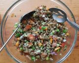 Foto del paso 2 de la receta: Ensalada de lentejones con confeti de vegetales