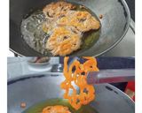 A picture of step 4 of Instant Kesar Jalebi.