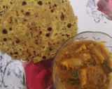 A picture of step 4 of Missi roti.
