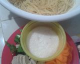 Foto langkah ke 4 dari resep (542) Bihun Goreng Bakso Sosis.
