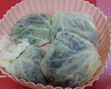Foto del paso 6 de la receta: Hojas de col rellenas de verduras y morcilla de Burgos