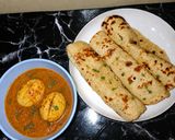 A picture of step 8 of Easy Homemade Naan (Pan Method).