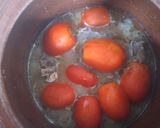 A picture of step 2 of Mutton Shinwari.