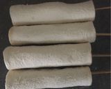 Foto langkah ke 3 dari resep Corndog Roti Tawar.