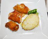 Foto del paso 5 de la receta: Rollitos de pechuga de pollo con papas