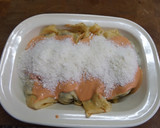 Foto del paso 3 de la receta: Canelones de espinaca con huevos duros y salsa rosada