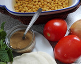 Foto del paso 1 de la receta: Falafel, pan de pita y ensalada con salsa tahini