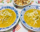 Foto del paso 4 de la receta: Cremas de Calabaza Coliflor Inhame Zanahoria 🥕 Bardana  y Crutones👩‍🍳