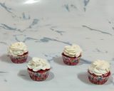A picture of step 6 of Red Velvet Cupcakes.