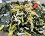 Foto langkah ke 6 dari resep Sayur Tumis Bunga Pepaya (Tidak Pahit).