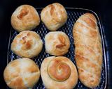 Hình bước làm 7 của món Bánh mì bằng nồi chiên không dầu