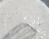 A picture of step 3 of Kfc style coleslaw.