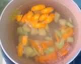 Foto langkah ke 3 dari resep Sup Bola Tahu Kornet.