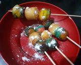 Foto langkah ke 7 dari resep Donat Rainbow Sate Donat Enak Lembut.