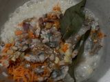134. Bubur kembung tempe wortel