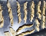 A picture of step 2 of Sesame Puff Sticks.
