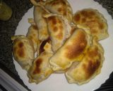 A picture of step 6 of Pork Thigh Empanadas 😋😋 Chopped by Hand.