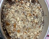 A picture of step 3 of Chocolate almond fudge.