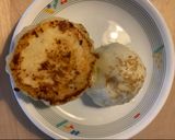 A picture of step 10 of Pan fried pork bun.
