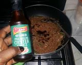 A picture of step 5 of Fried spaghatti.